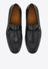 Florio Gancini-Plaque Loafers