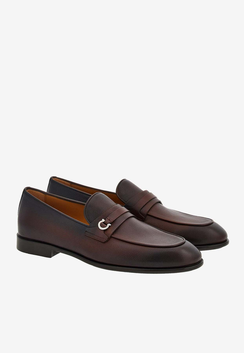 Desio Gancio Leather Loafers