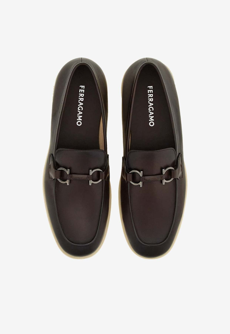 Cosimo Gancini Leather Loafers