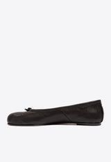 Tabi Leather Ballerina Flats