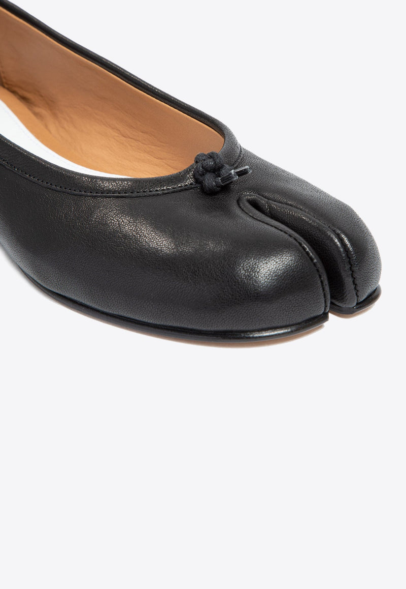 Tabi Leather Ballerina Flats