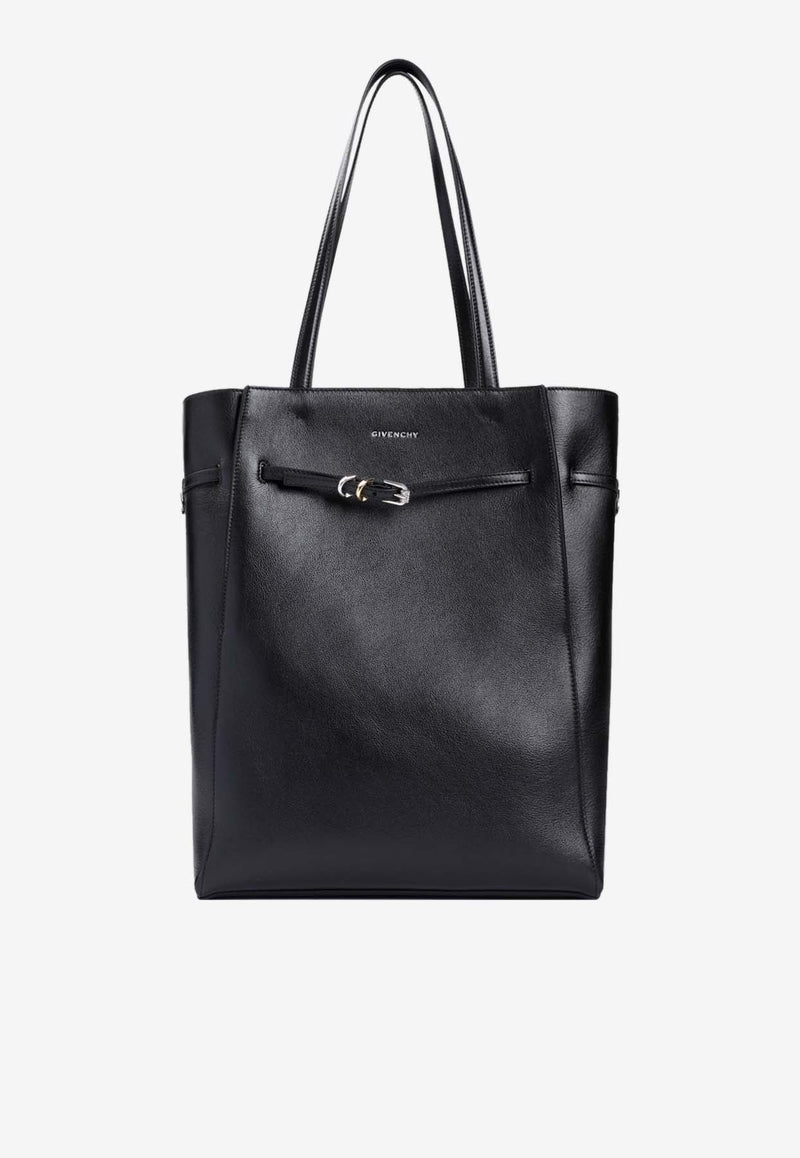 Medium Voyou Leather Tote Bag