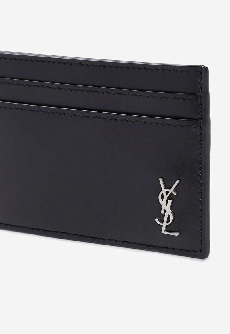 Logo Leather Cardholder