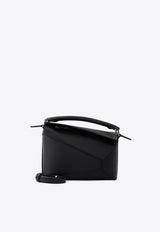 Mini Puzzle Shoulder Bag in Leather