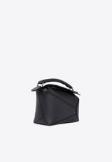 Mini Puzzle Shoulder Bag in Leather