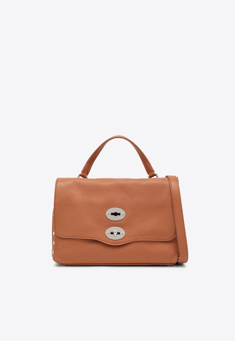 Small Postina Leather Shoulder Bag