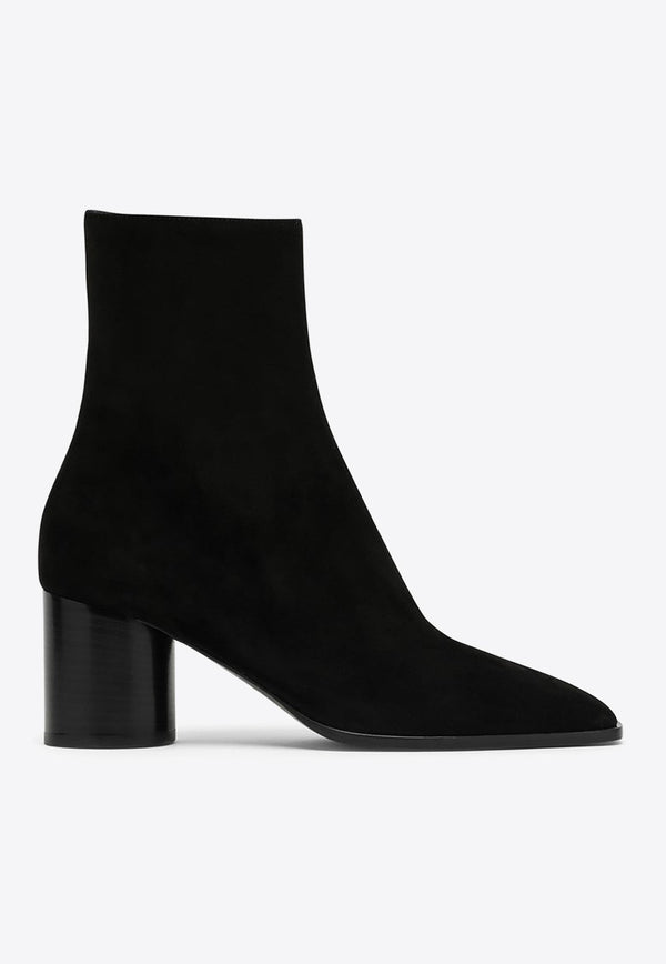 60 Leather Ankle Boots