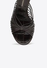 Atena 85 Strappy Calf Leather Sandals