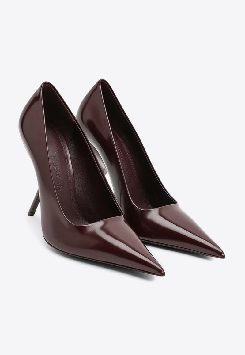 Eva 105 Patent Leather Pumps