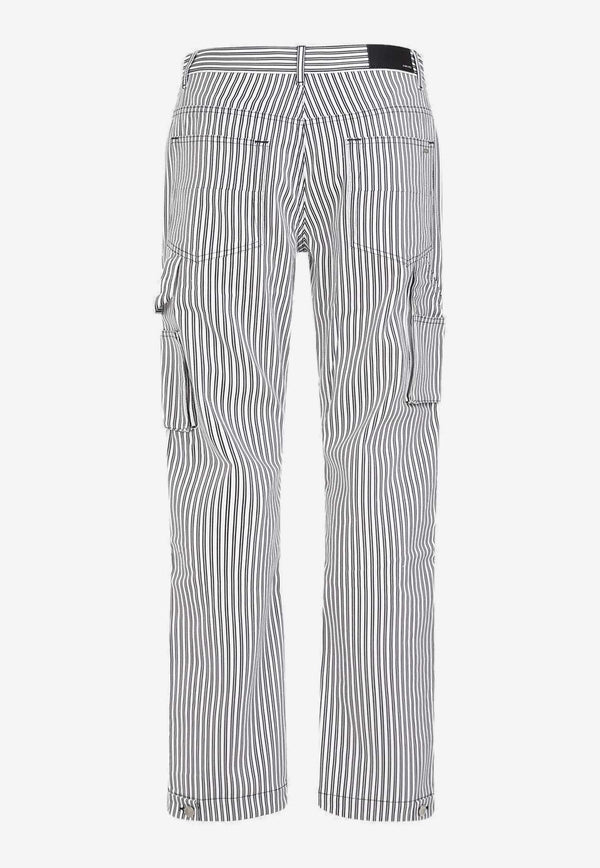 Striped Logo Pants