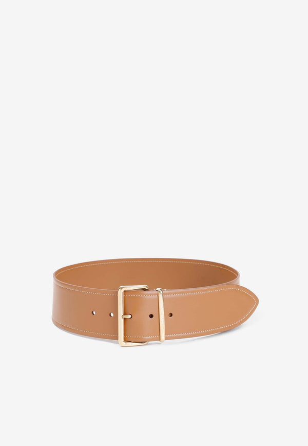 Leather Buckle Belt