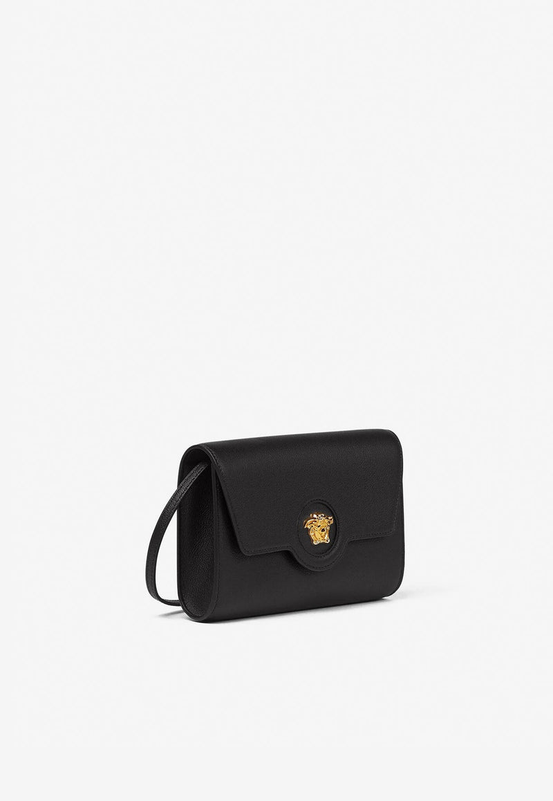 La Medusa Calf Leather Clutch