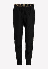 Greca Print Sports Pants