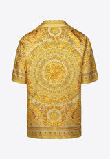 Barocco Print Silk Shirt