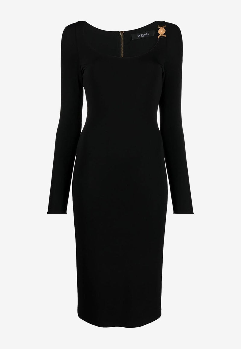 Medusa '95 Jersey Midi Dress