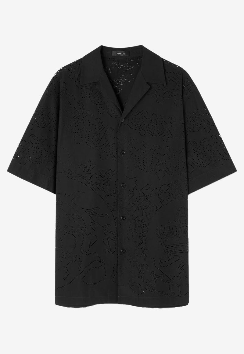 Barocco Laser-Cut Shirt