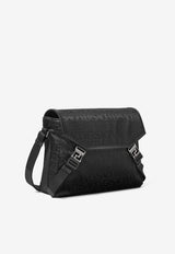 All-over Logo Jacquard Messenger Bag