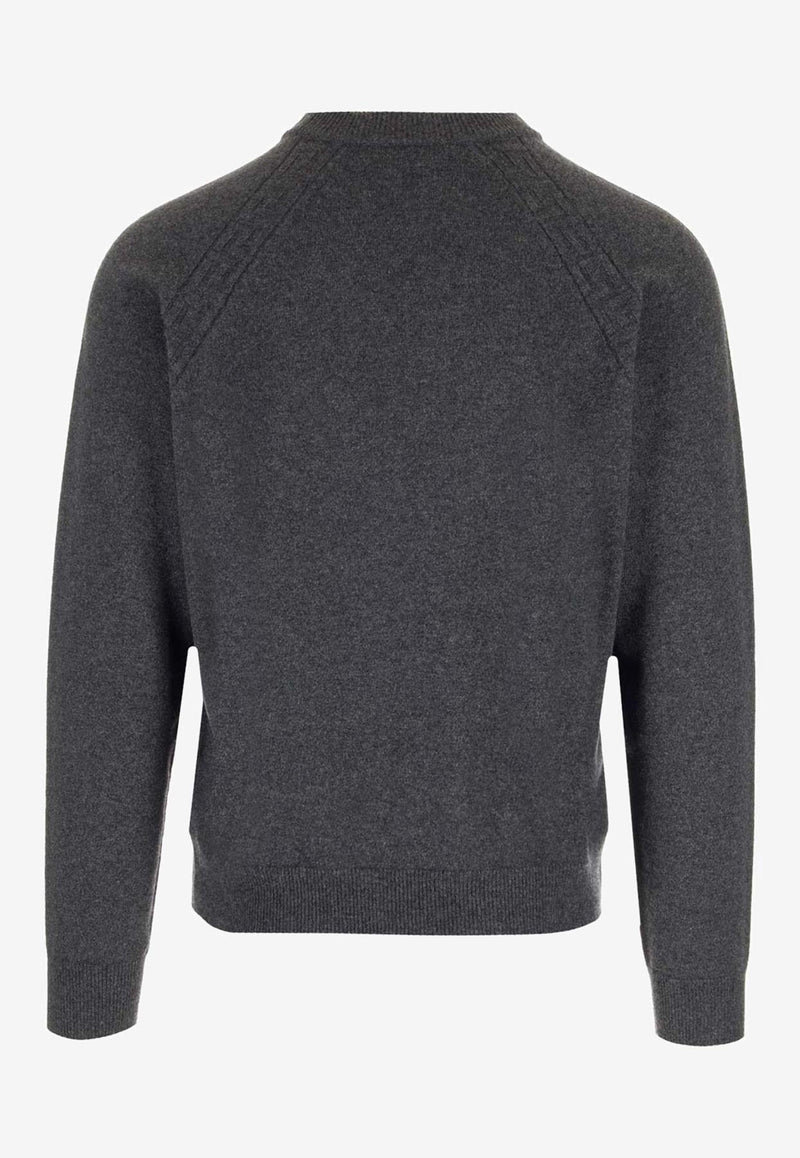 Greca Cashmere Knit Sweater