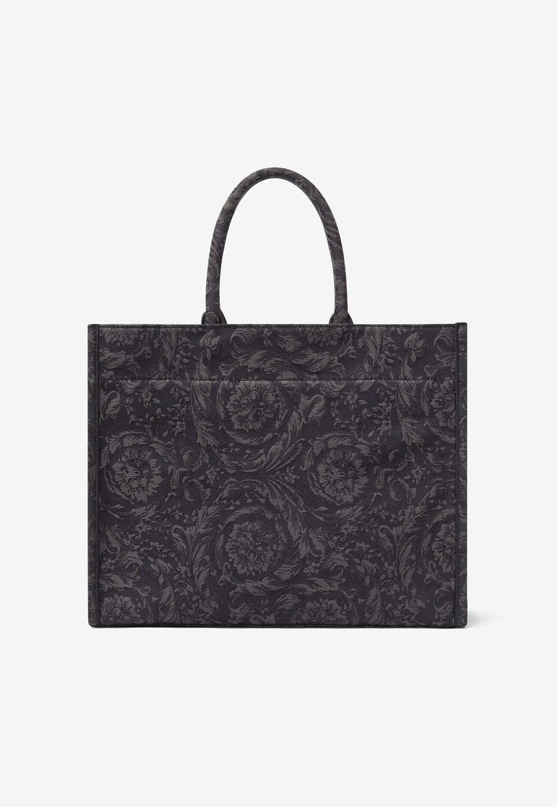 Large Barocco Athena Jacquard Tote Bag