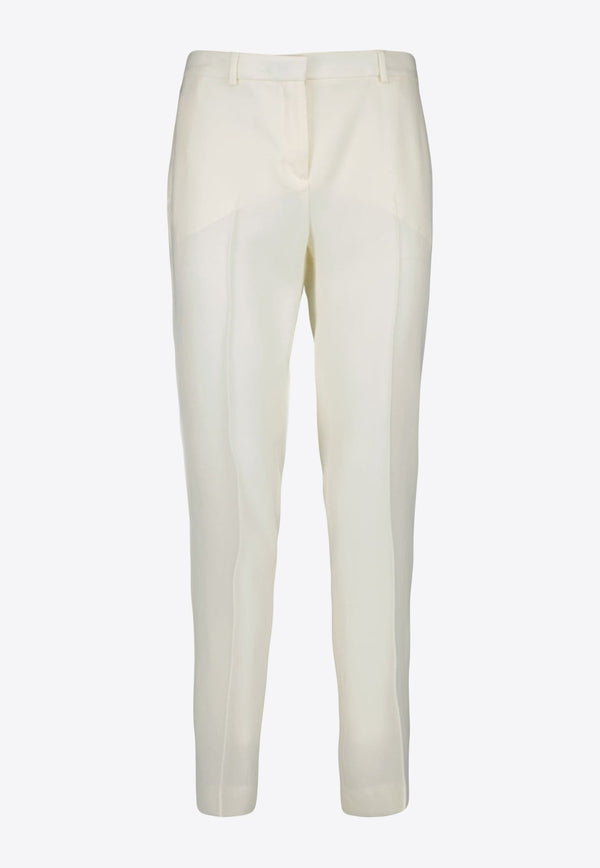 Straight-Leg Tailored Pants