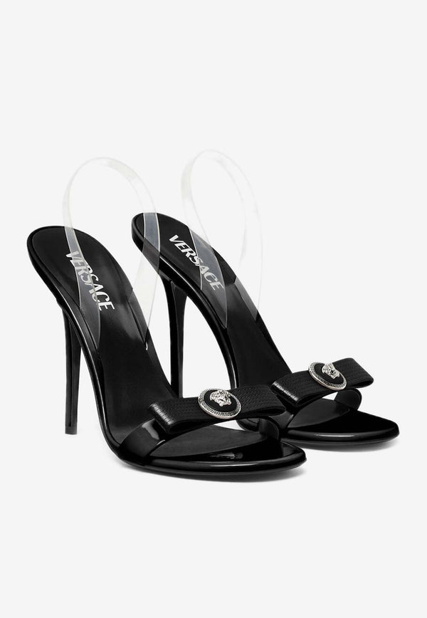 Gianni Ribbon 110 Patent Leather Sandals