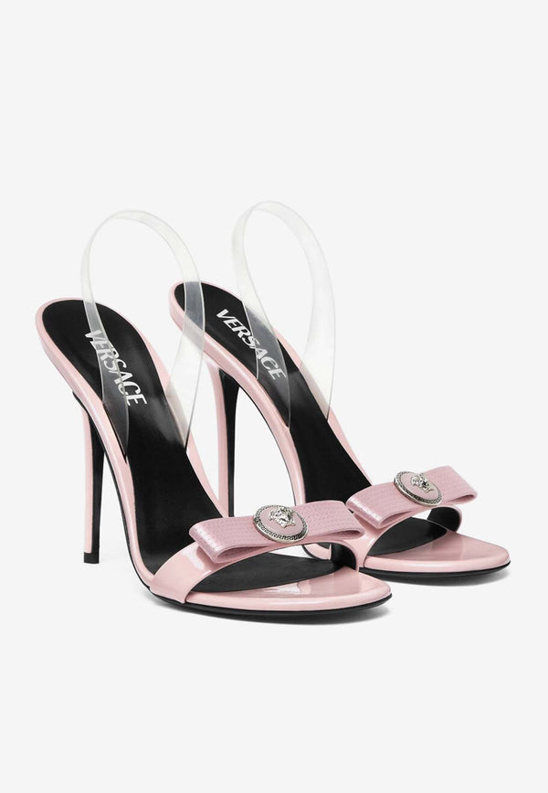 Gianni Ribbon 110 Patent Leather Sandals