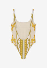 la Coupe des Dieux Print One-Piece Swimsuit