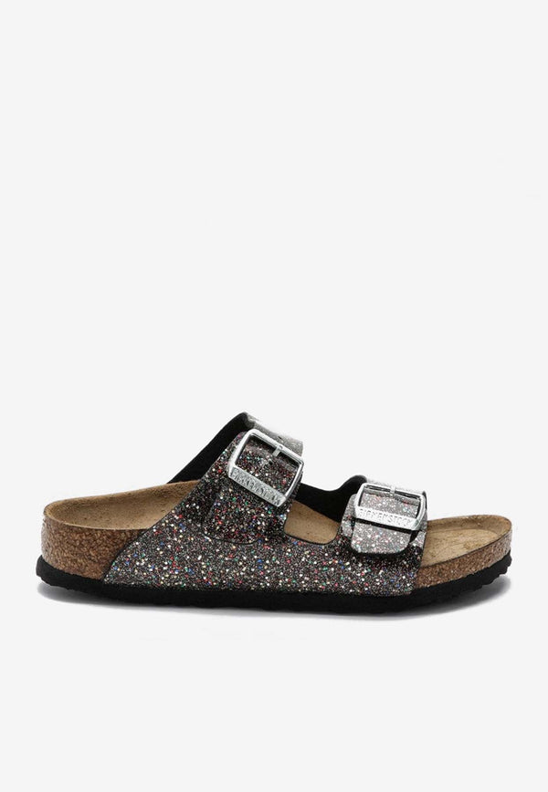 Girls Arizona Cosmic Sparkle Leather Sandals