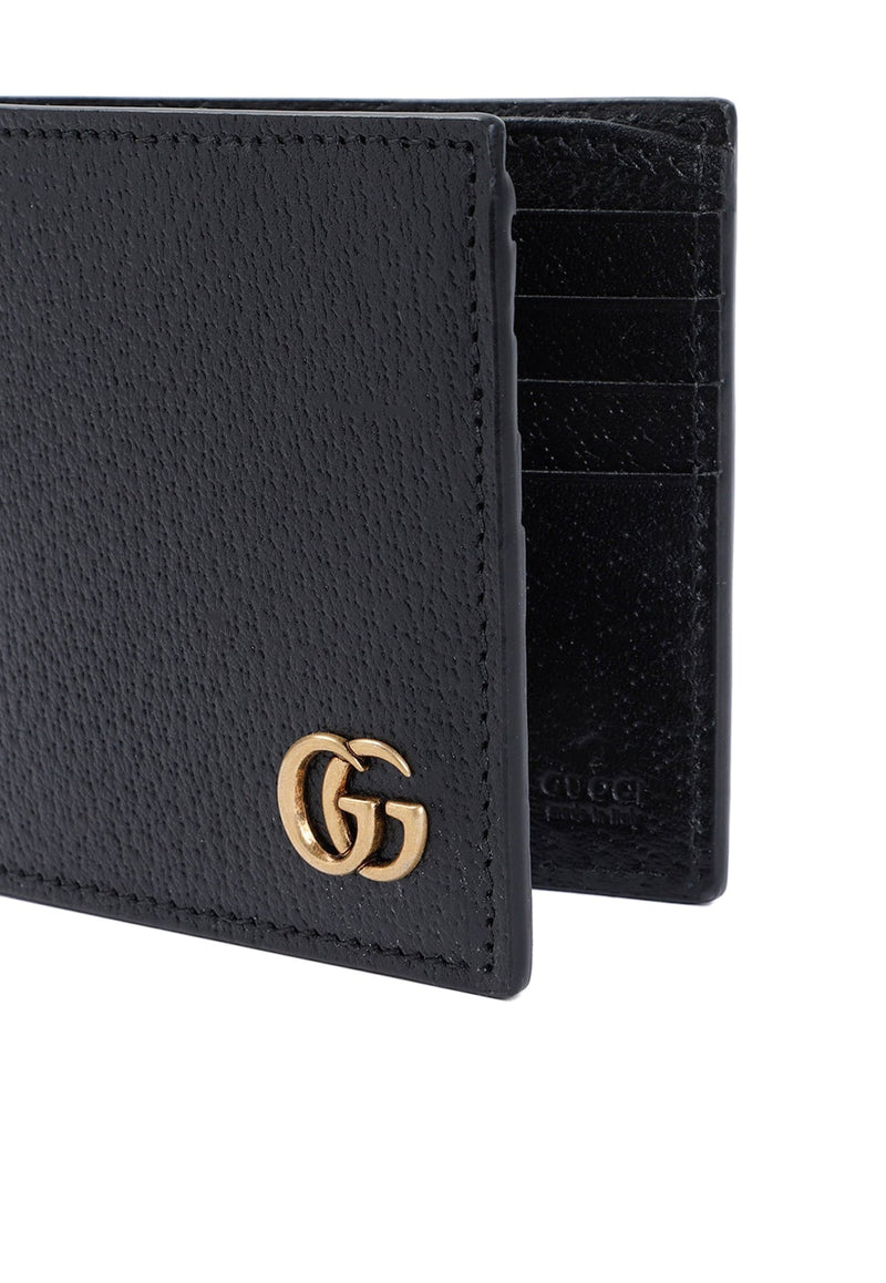 GG Marmont Bi-Fold Wallet in Leather