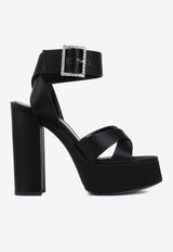 Jota 85 Satin Platform Sandals