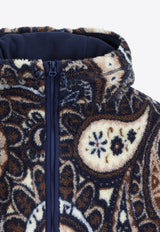 La Polaire Paisley Shearling Jacket