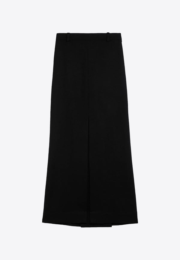 Essential Wool Long Skirt