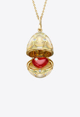 Heritage Surprise Locket Necklace in 18-karat Yellow Gold