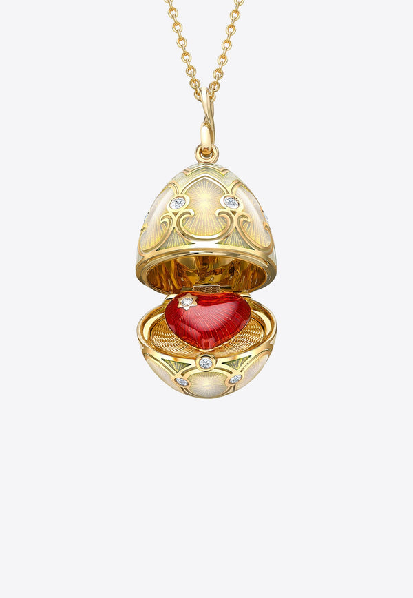 Heritage Surprise Locket Necklace in 18-karat Yellow Gold