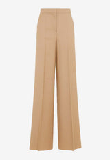 Senna Wool Straight-Leg Pants