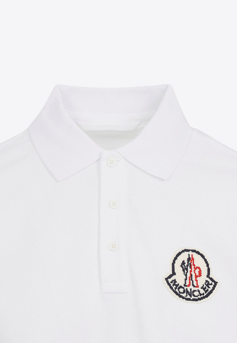 Logo Patch Polo T-shirt