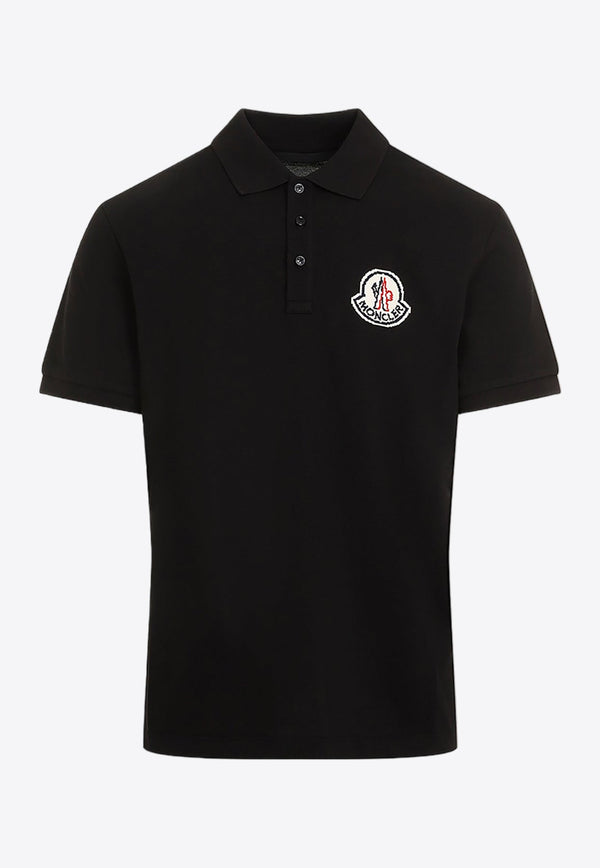 Logo Patch Polo T-shirt