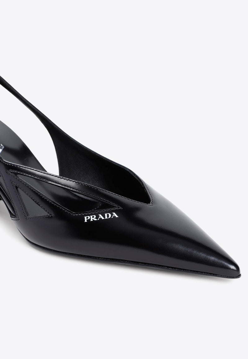 50 Leather Pointed Pumps