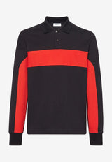 Long-Sleeved Polo T-shirt