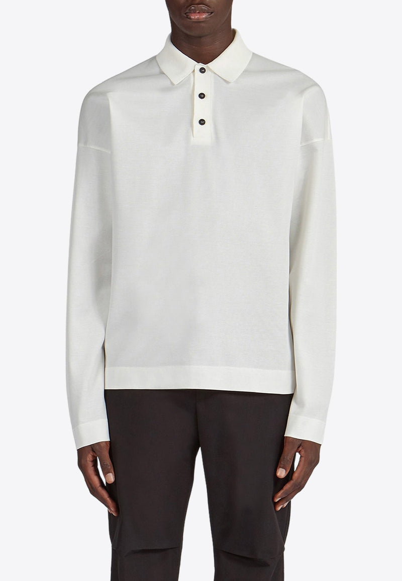 Long-Sleeved Polo T-shirt