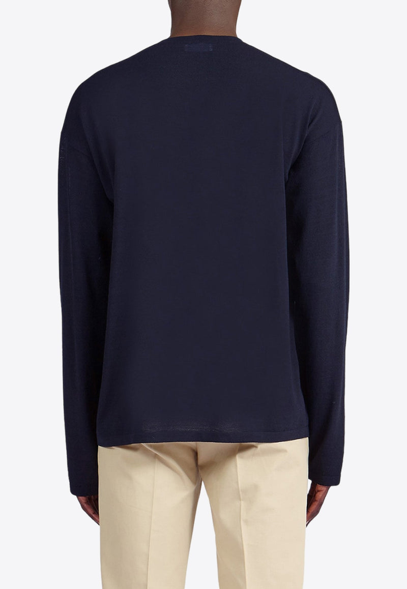 Crewneck Wool Sweater