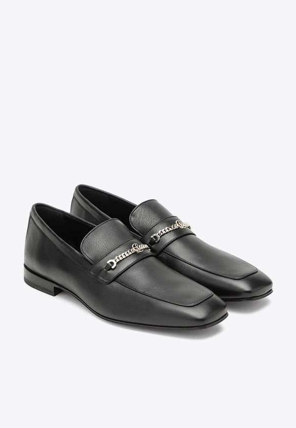 MJ Moc Calf Leather Loafers