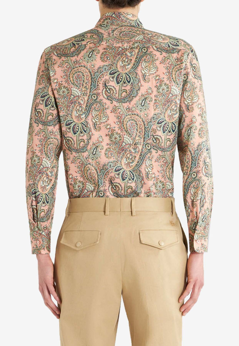 Ornamental Paisley Print Shirt