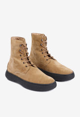 Winter Gommino Ankle Suede Boots