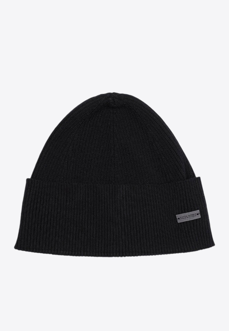 Logo Cashmere Beanie