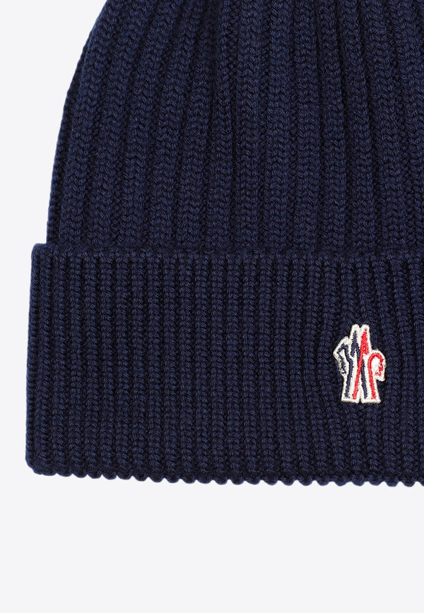 Logo Patch Wool Beanie