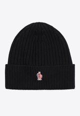 Logo Patch Wool Beanie