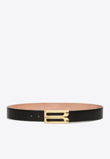 Jumbo Frame Calf Leather Belt