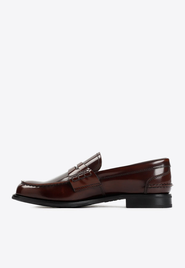 Pembrey W5 Loafers in Tabac Leather