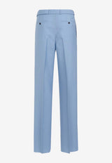 Wide-Leg Tailored Pants